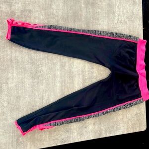 Small pink yoga leggings